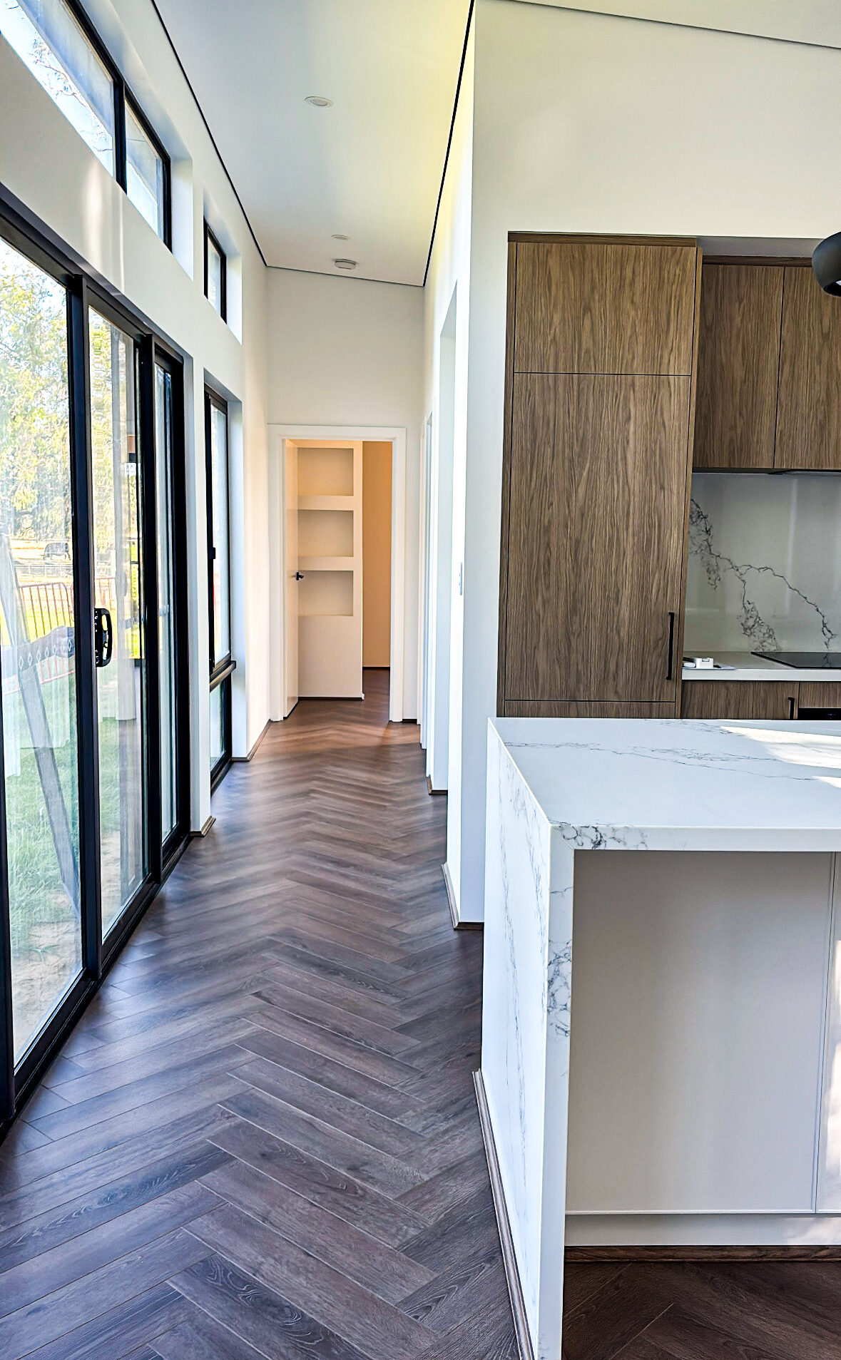 Busselton Cleaners - Hallway and kitchen floor cleaning